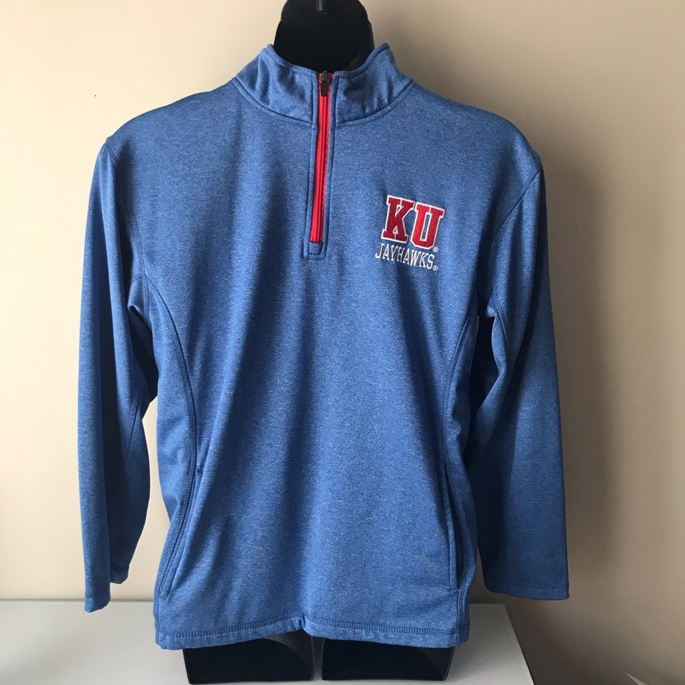 Kansas Jayhawks 1/4 Zip